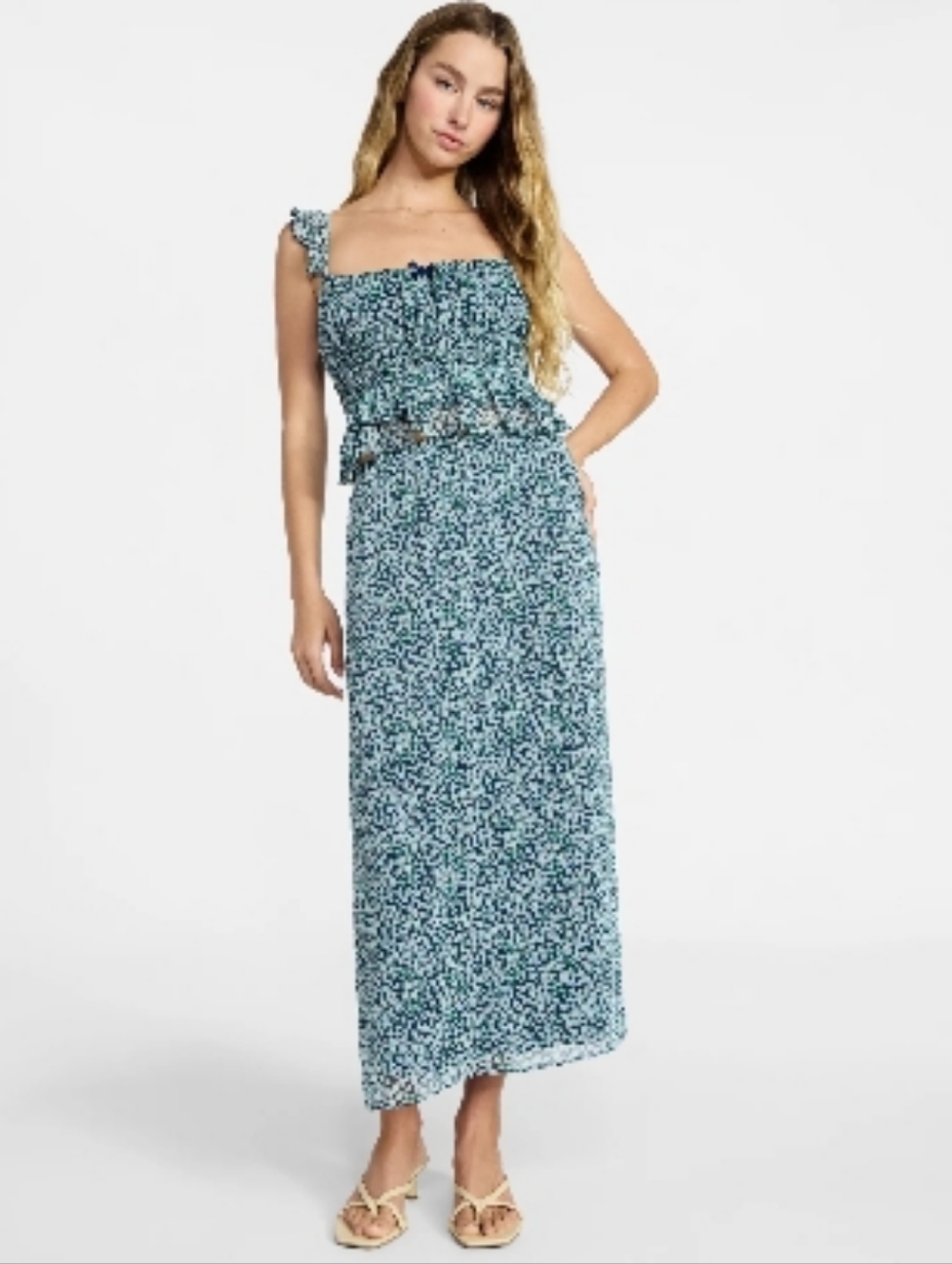 NOBO Ditsy Floral Dress Set Sz XXL